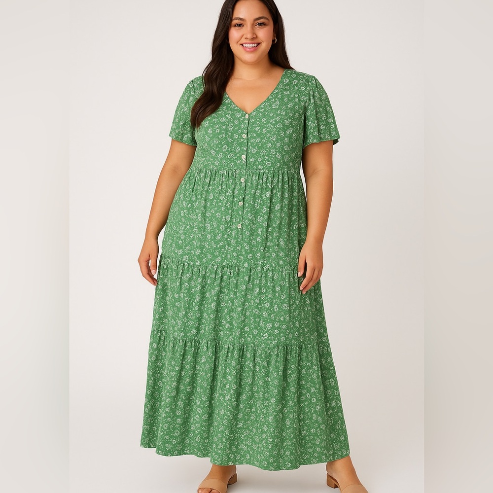 Flutter Sleeve Dress Sweet Lovely by Jen